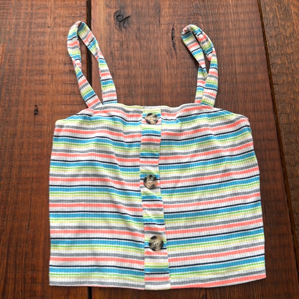 Neon Vibrant Crop Tank